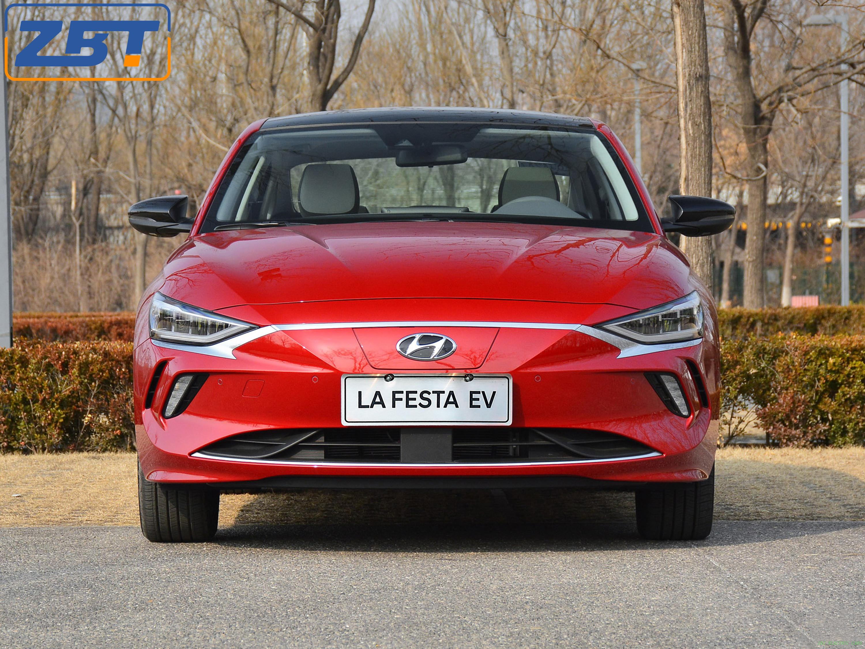 Modern electric sedan charging station interface